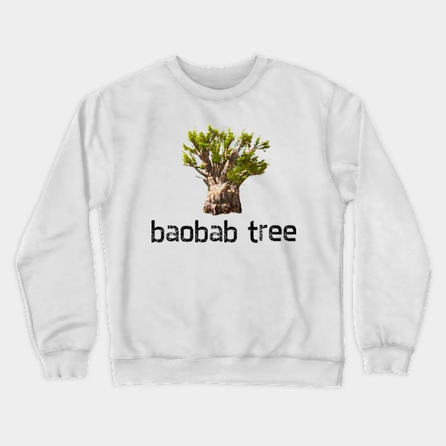 Baobab tree Crewneck Sweatshirt by Dog and cat lover